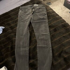 Ag Adriano Goldschmied Men's Gray Slim Jeans